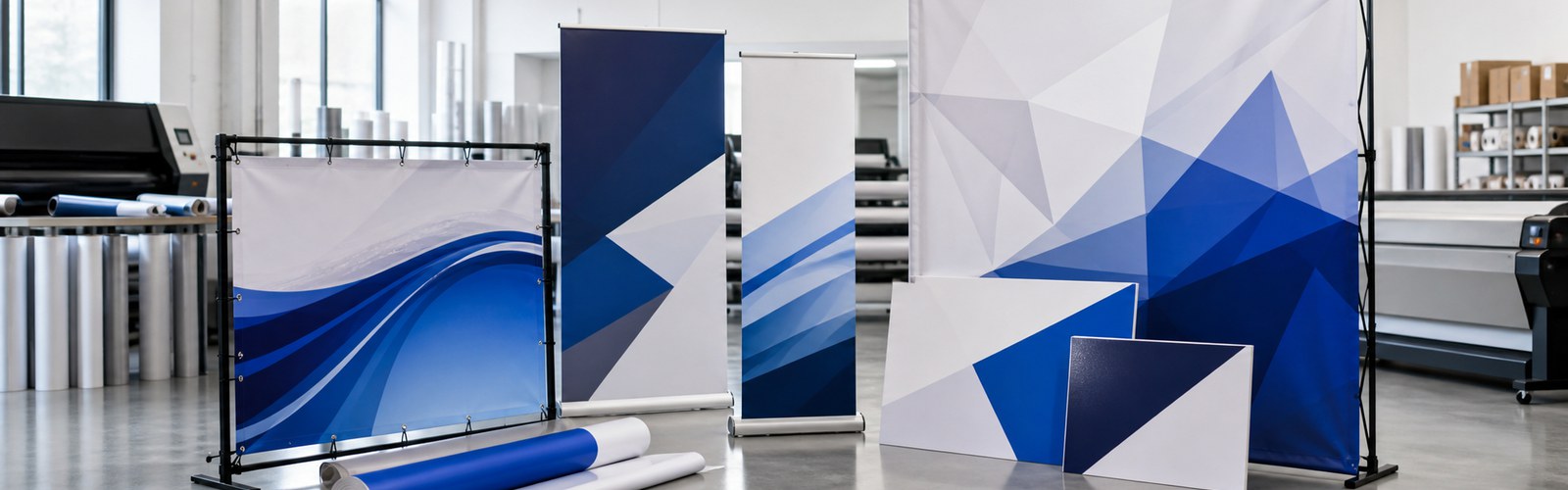 Large format banners and display graphics