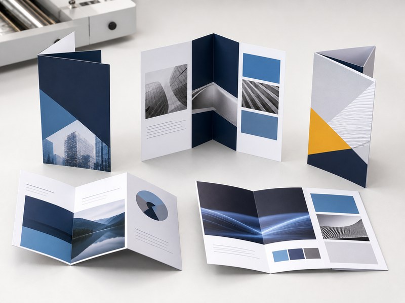 Folded brochures